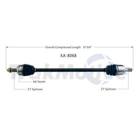 Surtrack Axle Cv Axle Shaft, Ka-8068 KA-8068